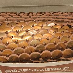 山口市、ステンレス傘釘38mmブロンズx9連x50組￥1880⇒￥1300/箱❗🔴磁石の着かない18-8ステンレスの画像