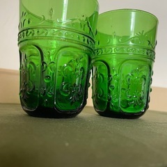 グラス　ビールグラス　アンティークガラス
