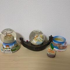 【もらってください】海外のスノードームの画像