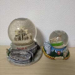【もらってください】海外のスノードームの画像
