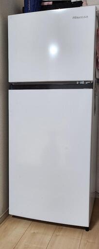 H 20110  一人暮らし2D冷蔵庫 Hisense 2021年製 120L 家電 キッチン家電 冷蔵庫