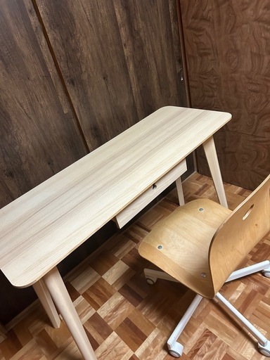 決まりました⭐️美品セットIKEA デスク/チェア