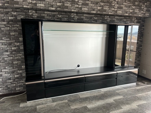 最終お値下げ テレビ台 黒 テレビボード