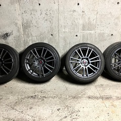 インプレッサ　GRB GVB GRF GVF 純正　18インチ　スペックC ホイール　4本