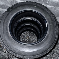 ブリヂストン アイスパートナー2 185/70R14　19年製4本バリ溝　の画像
