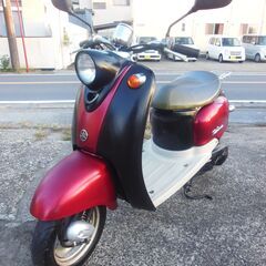 YAMAHA 2st VINOビーノダークレッドブラック セル始動　速く好調 　バッテリープラグフィルター　新品交換 他等お金かけ多数交換 納車整備点検済み 登録後すぐ乗り出せます。直接引き渡し　配送手配も可　SA10J　５AU　４JP　原付の画像