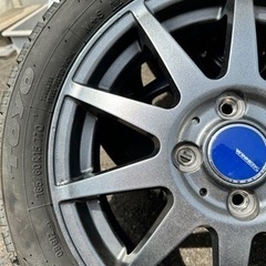 スタッドレスタイヤ&ホイールセット 165/60R15 ハスラー等の画像