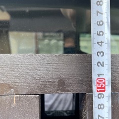 🐔木製格子フェンス🐔の画像
