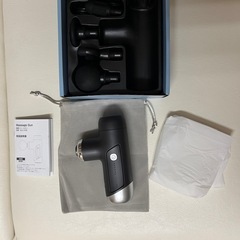 【格安】マッサージガン/筋膜リリースガン【１回のみ使用の美品】の画像