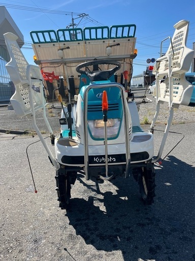 NO2 クボタ　SPJ40A 田植機　田植え機　乗用　セル付　4条植　ゆう優ターン　ガソリン　風車マーカー