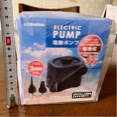 ドウシシャ 電動ポンプの画像