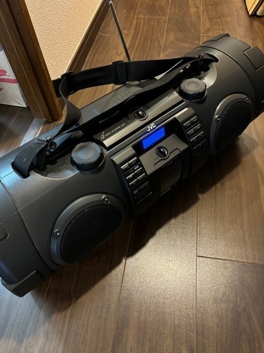 Victor JVC RV-NB70-B CDラジカセ 大型スピーカー ウーハー 音楽プレイヤー