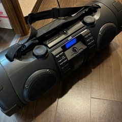 Victor JVC RV-NB70-B CDラジカセ 大型スピーカー ウーハー 音楽プレイヤー