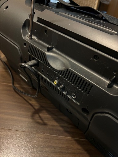 Victor JVC RV-NB70-B CDラジカセ 大型スピーカー ウーハー 音楽プレイヤー