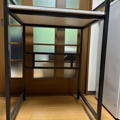 ドラム式洗濯機用棚
