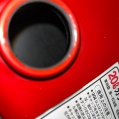 興亜産業 20L ガソリン携行缶 GS-20 ローズレッド 消防法適合品 ノズル欠品 中古品 ③の画像