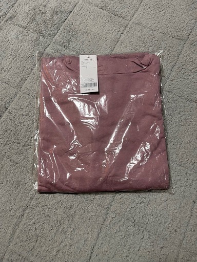 フード付きTシャツワンピース