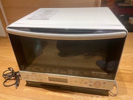 中古美品 日立 2012年製 オーブンレンジ MRO-LS8 通電 動作確認済み 最終値下げ‼️