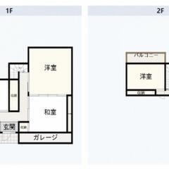 【初期費用無料🤩】🌟家賃4.6万円🌟広々リビング6DKの駐車場、...