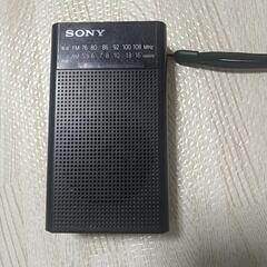 【ワンコイン！】SONY　FM/AMラジオ