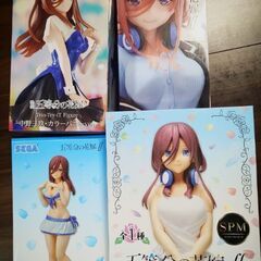フィギュア五等分の花嫁（中野三玖）4点セット