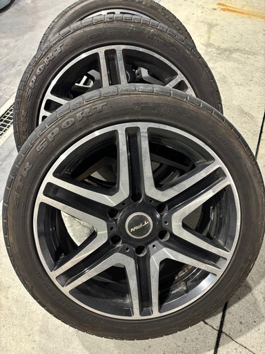 アルミタイヤセット18インチ