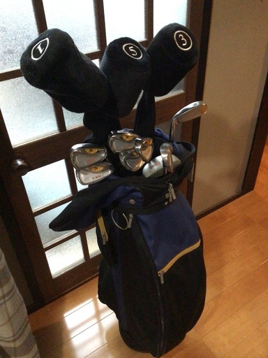 ゴルフクラブとゴルフバック