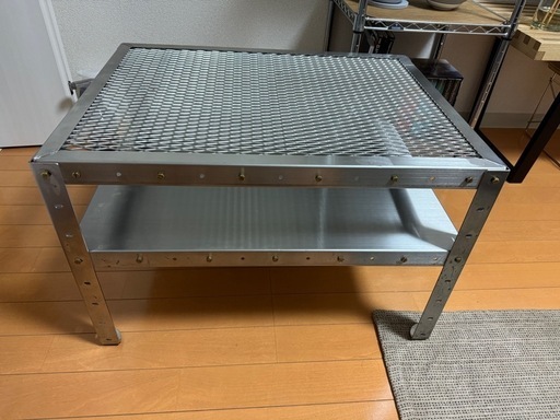 MILLS ステンレス　ローテーブル　定価23000円