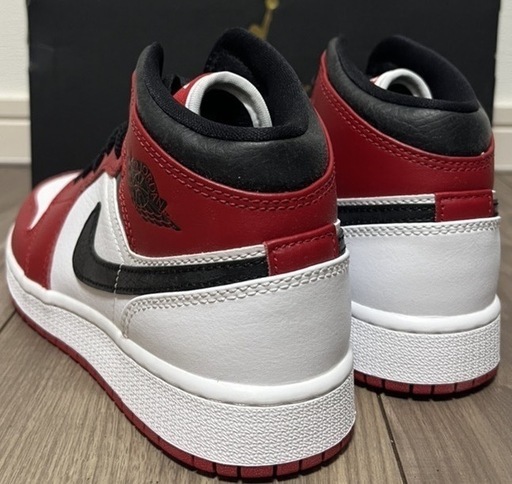 新品 Air Jordan 1 Mid GS Chicago 22.5cm