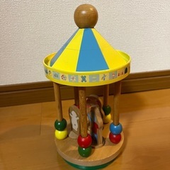in the night garden木製メリーゴーランド