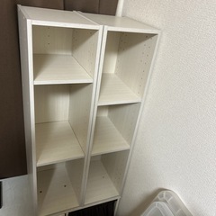 連結できるNカラボ スリム 3段(ホワイトウォッシュ)の画像