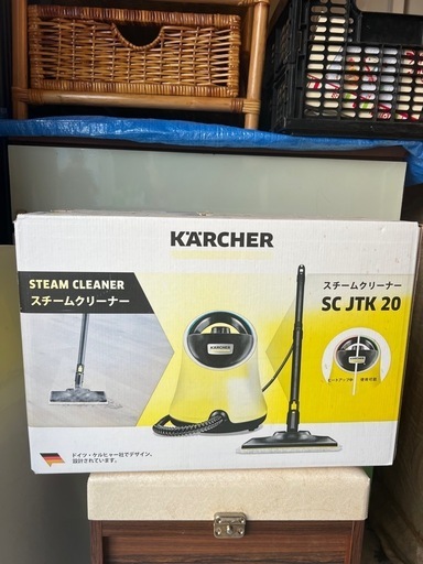 【S.R】ケルヒャー スチームクリーナー SC JTK 20 清掃用具 未開封品