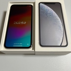 【大幅値下げ】【超美品】iPhone XR 128GB白
