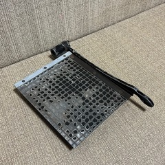 アンティーク　裁断機　昭和レトロ