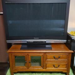 テレビ【37型】テレビ台【天然木】