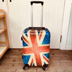 キャリーケース（ユニオンジャック）Sサイズ（35～40L）
