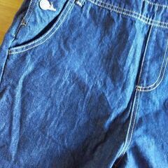 デニムサロペット Lサイズの画像