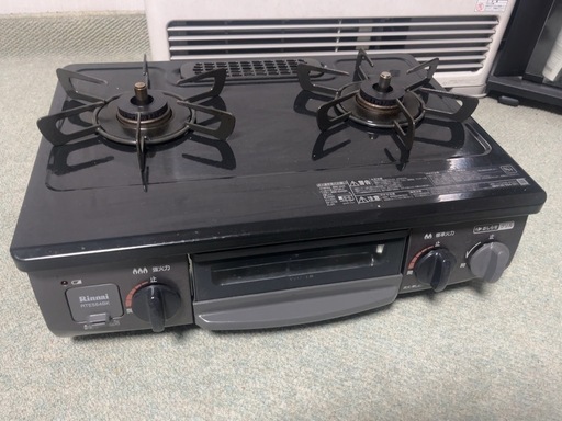 リンナイ LPガステーブル RTE564BKL  左強火  2020年製
