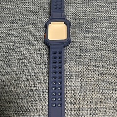 アップルウォッチ 互換用 保護ケース バンド 38mm/40mm 紺の画像