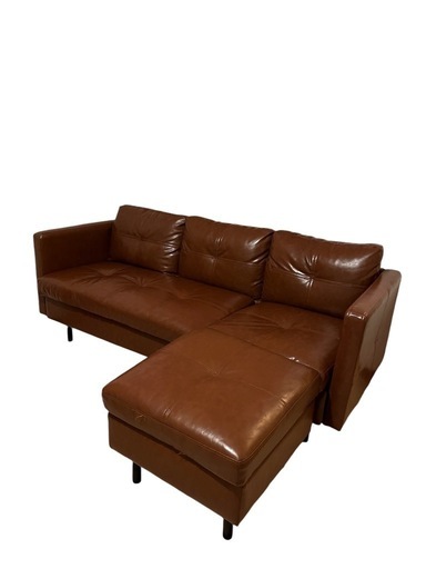 10月末まで　早い者勝ち　家具350 PVCレザーカウチソファ