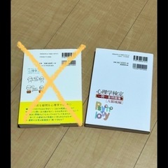 心理学　心理学検定　本の画像