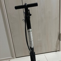 自転車の空気入れ
