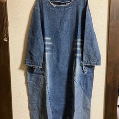 秋到来♪used ゆったりデニムワンピ