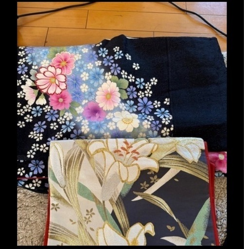 成人式振り袖帯セット、帯揚げ帯締め付き