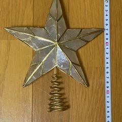 クリスマスツリー　トップスター！