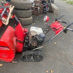 除雪機☆HONDA/ホンダ☆HS80JS☆スノーラ☆セル付き☆エンジン始動確認済みバッテリーなしの画像