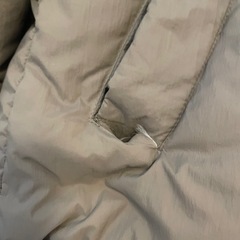  ZARA ダウンジャケット ブラウン ダウンコートの画像