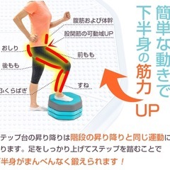 【購入価格5000円】踏み台昇降 ステップ運動 踏み台の画像