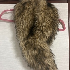 ★ファー　ショール　ティペット　マフラー　首巻き　毛皮風　未使用...
