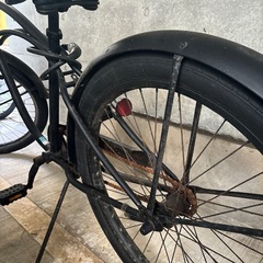 本日取引午前7000円‼️レインボー サーフィン 自転車 ビーチクルーザー の画像